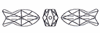 Swarovski 5727 Fish Bead